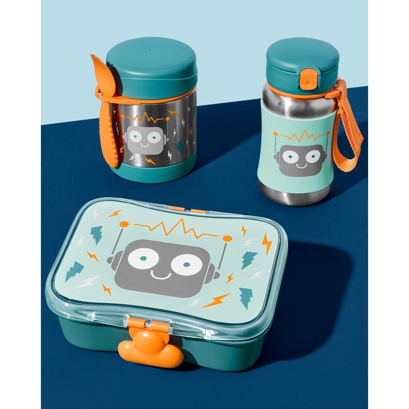 Skip Hop Zoo And Spark Insulated Food Jar - Owl Bee Unicorn Promo Sale Stainless Steel Thermos Skiphop Anak