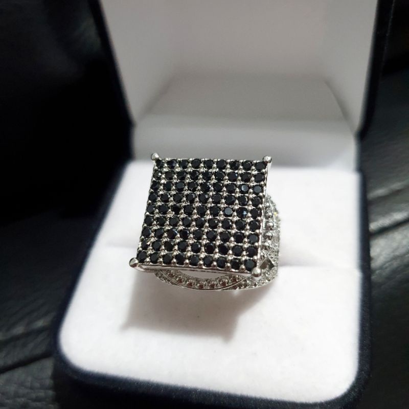 Cincin Zircon Premium Quality Lapis emas Premium Quality Anti karat anti alergi Mata kilau ml092