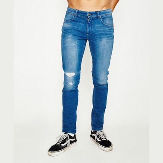 Celana Wrangler Stomper Cloudbroken Jeans Slim Stretch Original