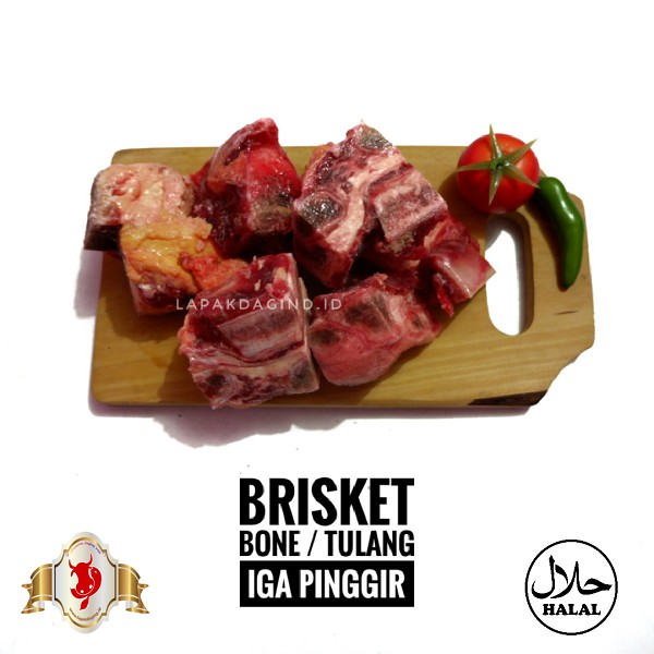 

Brisket Bone / Tulang Iga Pinggir 500gram