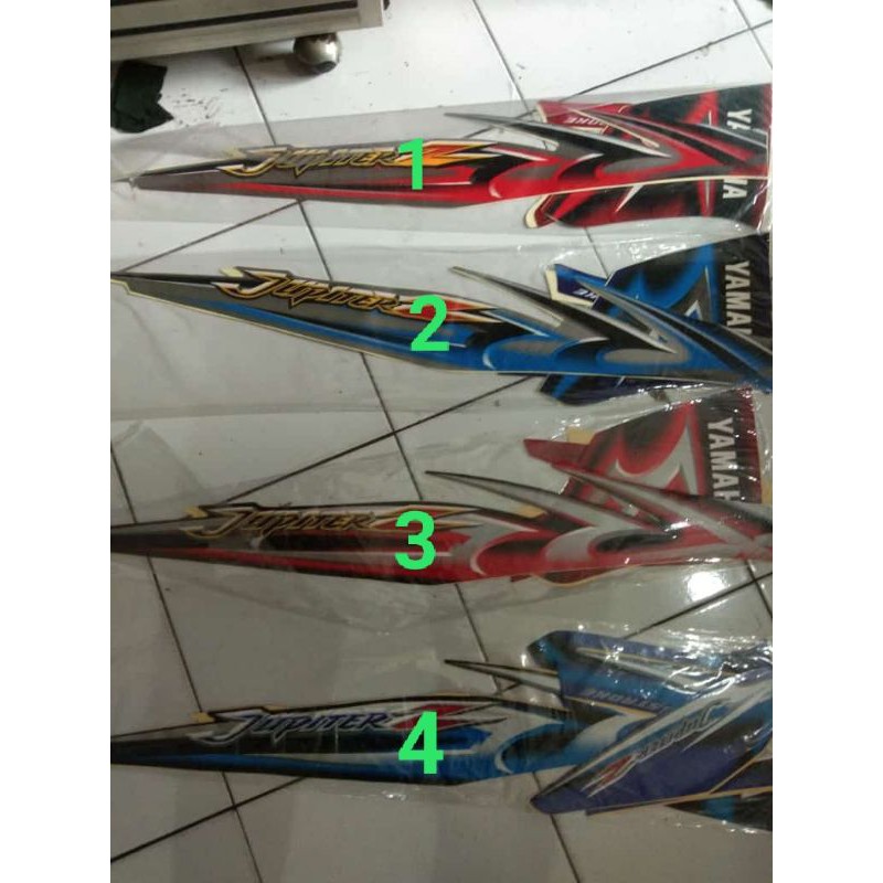 Sticker striping jupiter z 2006 full body standard