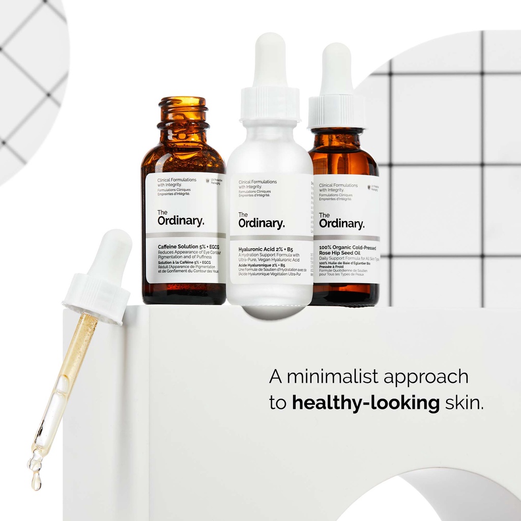 THE ORDINARY Niacinamide 10% + Zinc 1% | Alpha Arbutin 2%+HA | AHA 30% BHA 2% Peeling Solution | Hyaluronic Acid 2% +B5 | Salicylic Acid 2%| Lactic Acid | Retinol 1% | Glycolic Acid 7% Toning Solution | Caffeine 5%+EGCG Peeling Solution Serum 30ml