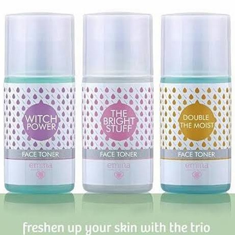 Emina Face Toner Bright Stuff // Double The Moist 50ml