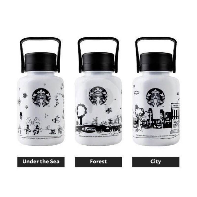 Jastip Tumbler Kreaby x Starbucks 1Liter NEW