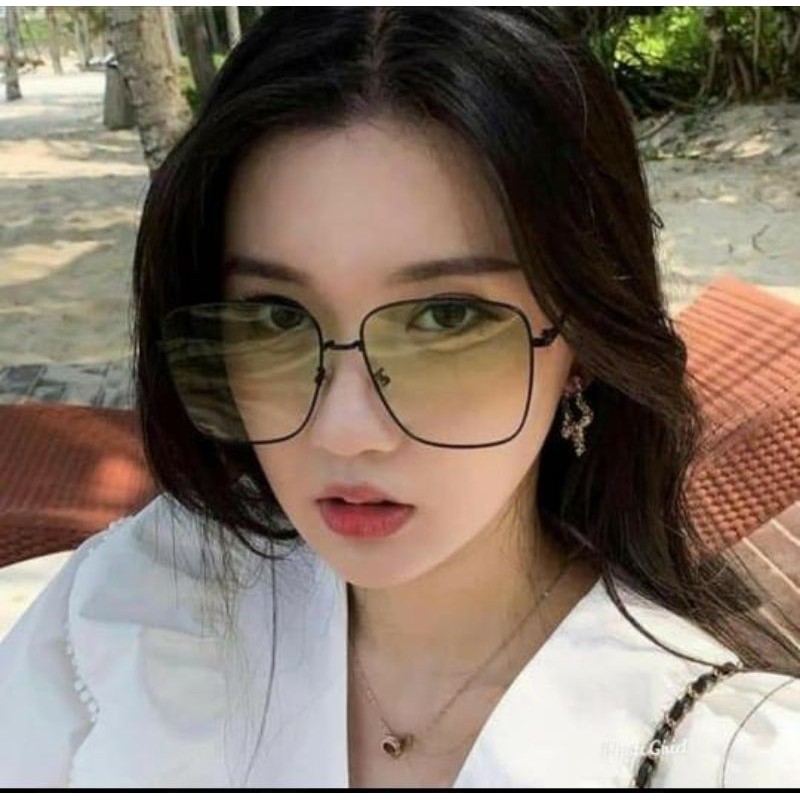 kacamata fashion wanita | Kacamata hitam | GM  wind 19076