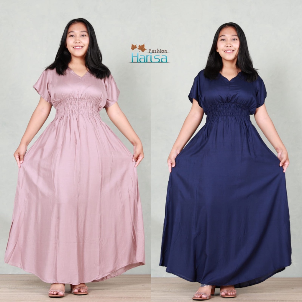 Dress Monalisa Polos Rayon Super