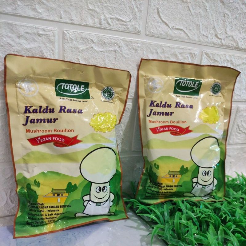 

Totole Kaldu Rasa Jamur Mushroom Bouillon Vegan Food 200gram