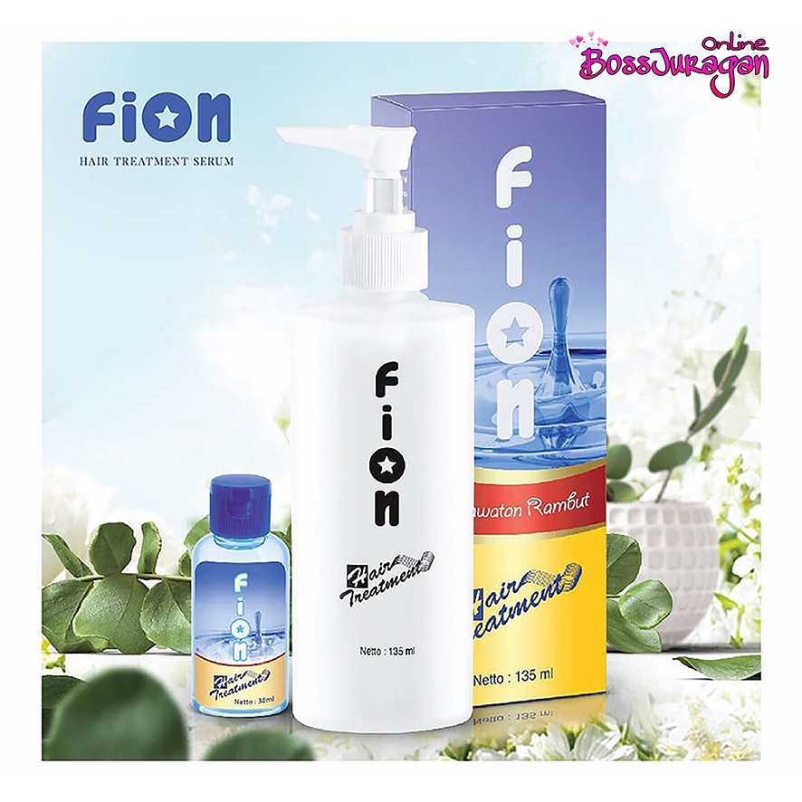 (BOSS) ( 135ML ) FION HAIR TREATMENT SERUM  - FION HTS 135ML