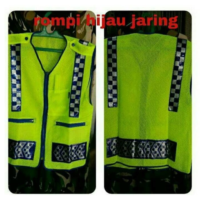 Rompi Jaring Hijau Safety Want Army