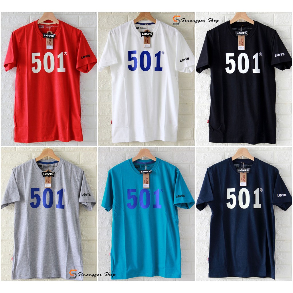 Kaos Levis 501 Original Import - Harga Distributor - Kaos Levis 