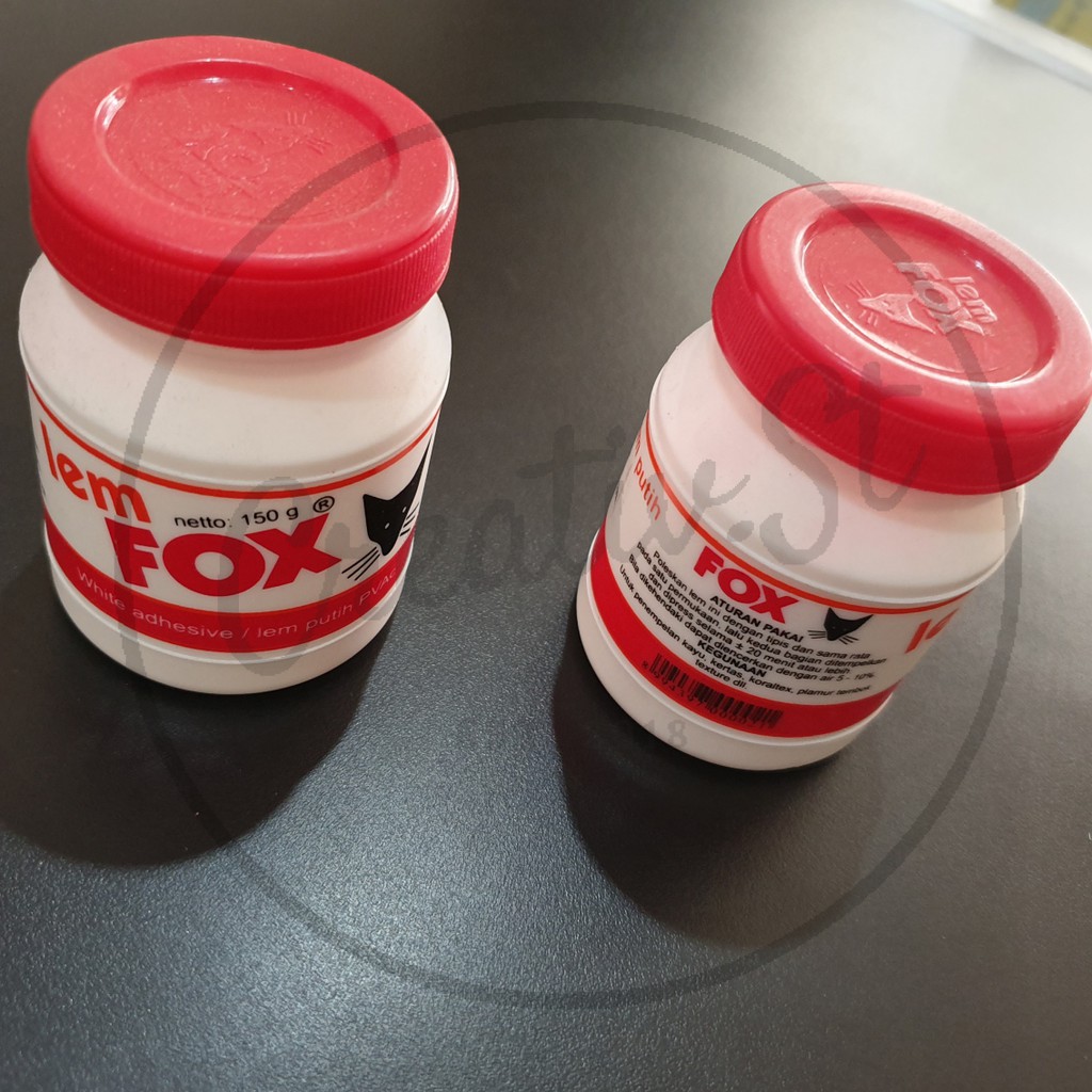 

Fox Lem Botol Plastik 150 Gr Putih Kayu Kertas