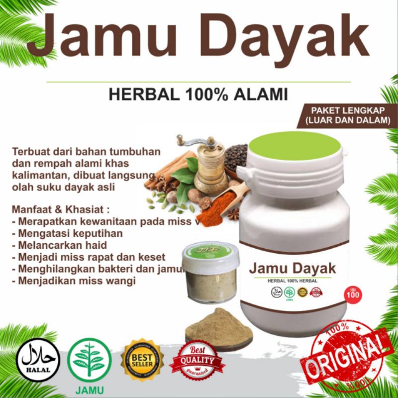 

JAMU DAYAK ASLI KALIMANTAN + RAMUAN DAYAK