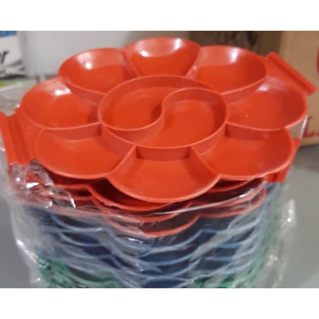 

Palet Tempat Cat Air Palette Lukis Bunga