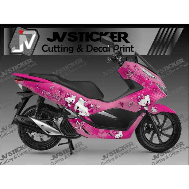 Decal PCX motif hello kitty