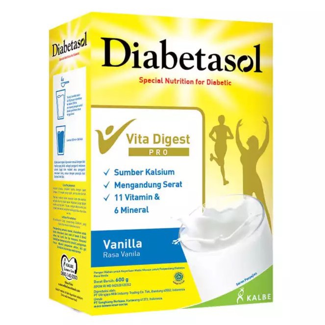 

Diabetasol VANILA 600 gr