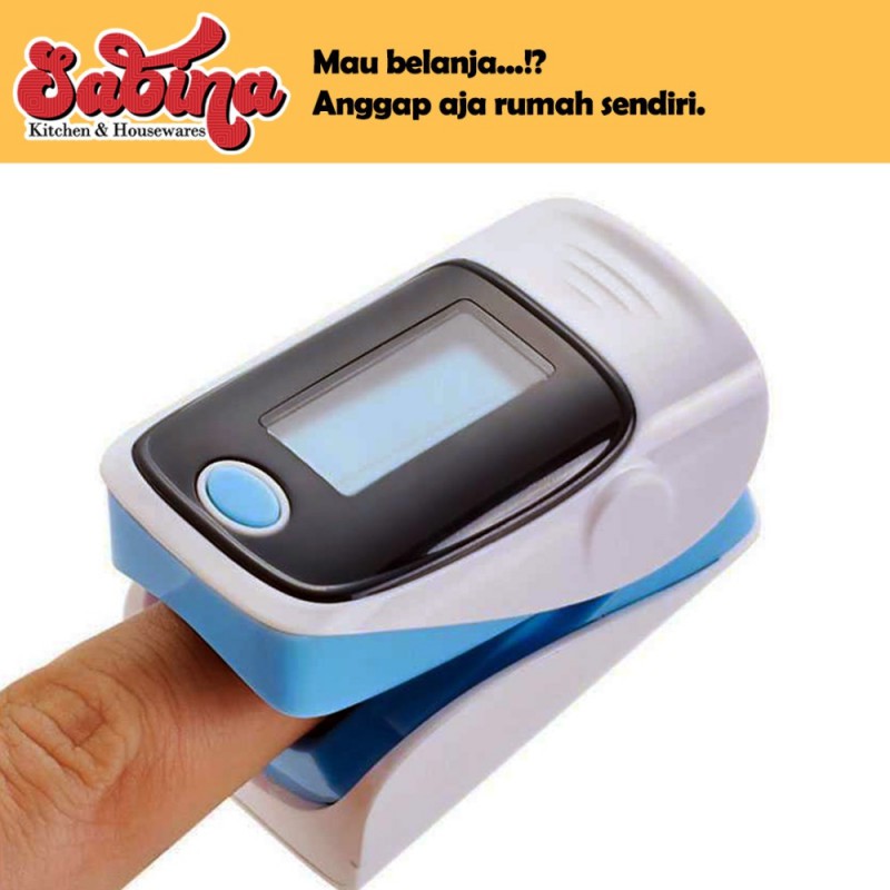 Fingertip Pulse Oximeter  Alat Pengukur Detak Jantung