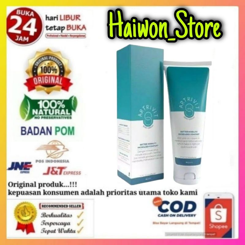Artrivit Asli Original Atasi Nyeri Sendi Secara Alami Pegel Linu