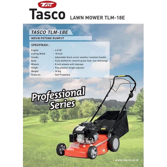 Tasco Mesin Potong Rumput Dorong TLM 18 E