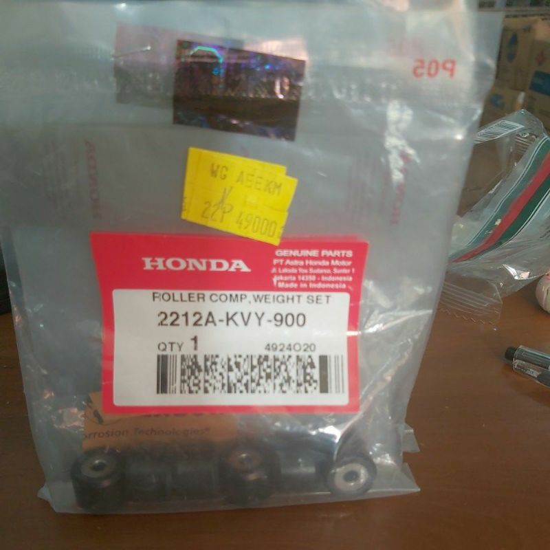 Roller Comp Weight set 2212A-KVY-900