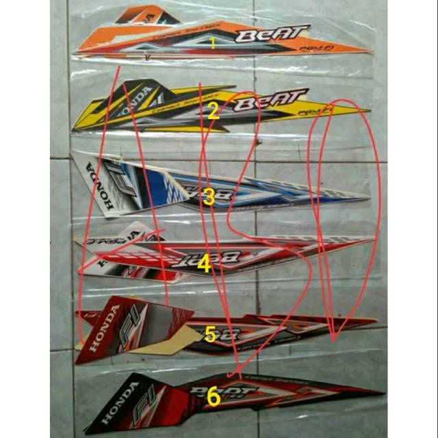 Striping beat injeksi fi 2014