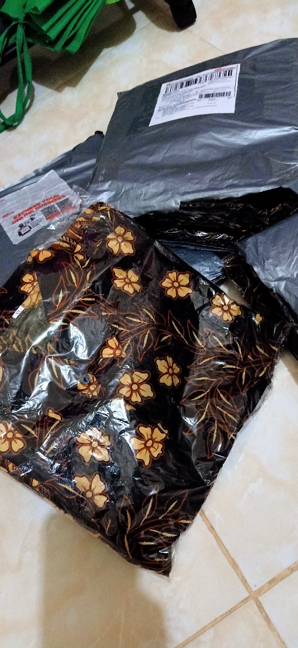 Bisa Cod ( Bayar Ditempat ) Berbagai Motif Batik Katun Kemeja Batik Pria Lengan Pendek Terviral