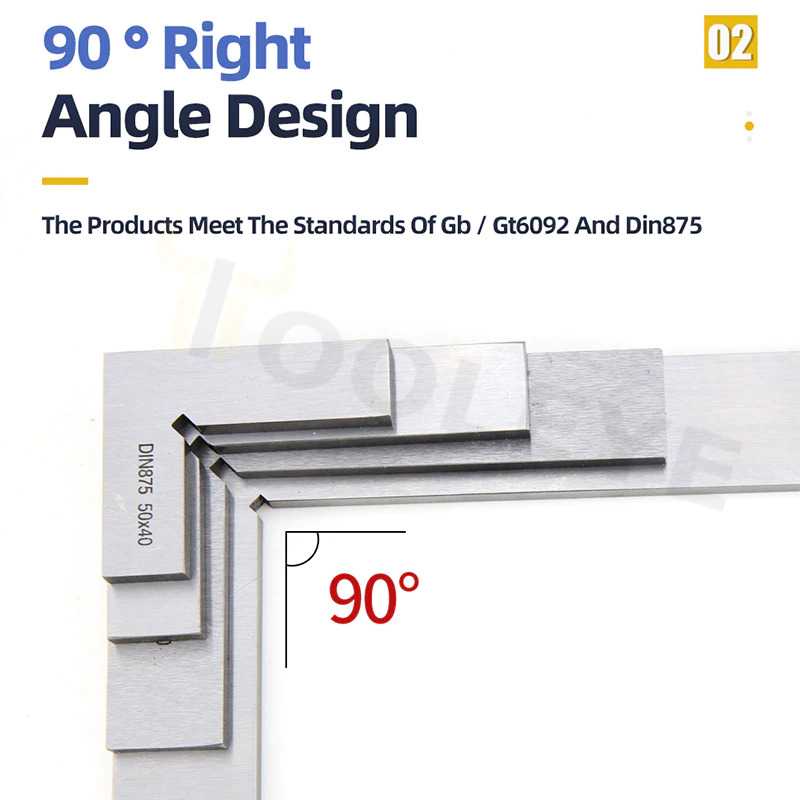 Tooleye Corner Clamp Kayu Flat Edge Square Angle 90 Derajat - TO868