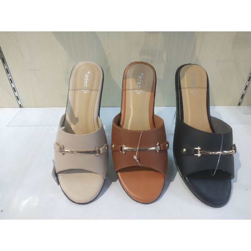 Wedges wanita sandal fladeo
