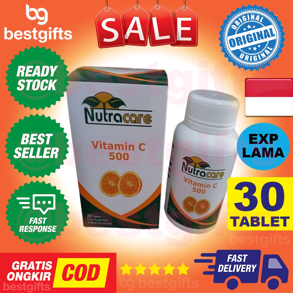 NUTRACARE NUTRA CARE VITAMIN C 500 SUPLEMEN VITAMIN C 30 TABLETS