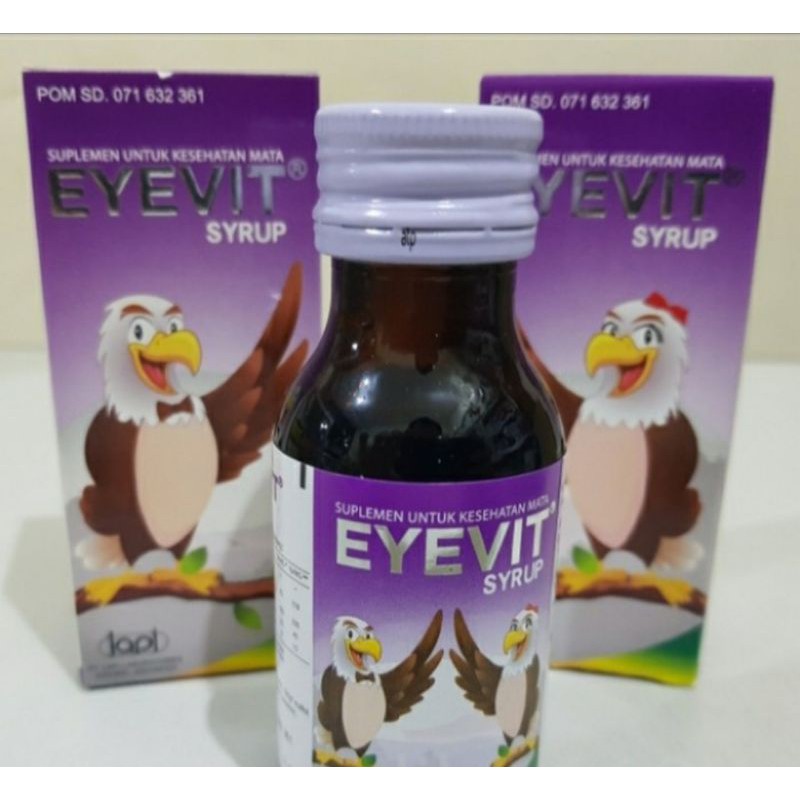 Eyefit Syrup Vitamin Mata Anak/Vitamin Mata Sikecil Plus Original