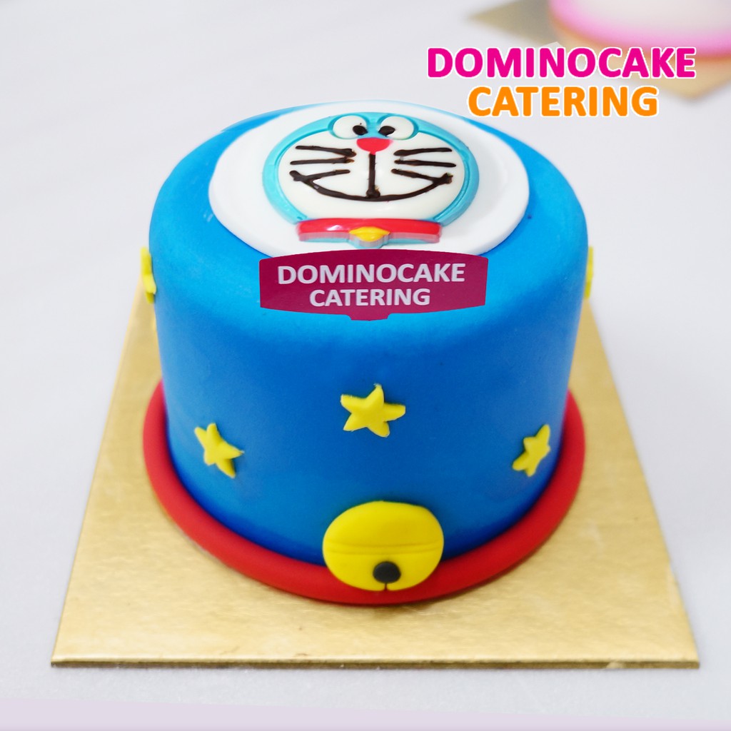 

Dominocake | Kue Ulang Tahun Mini Doraemon Diameter 10 cm