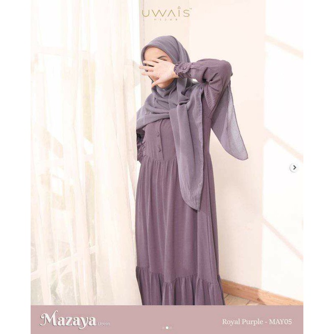 Mazaya Dress by uwais hijab ( dress only)