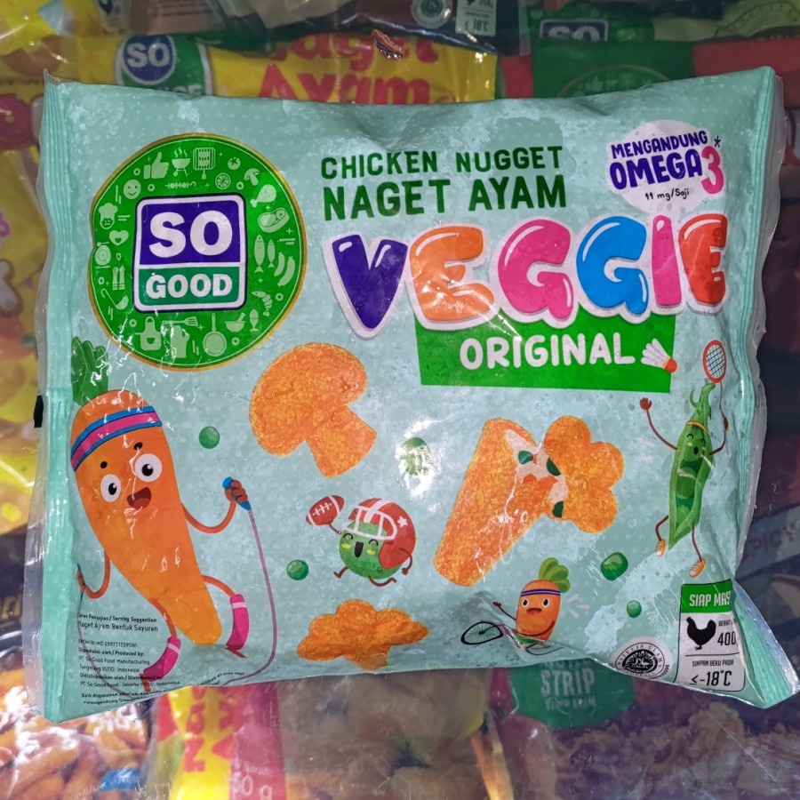 

So good veggie original nugget 400 gr