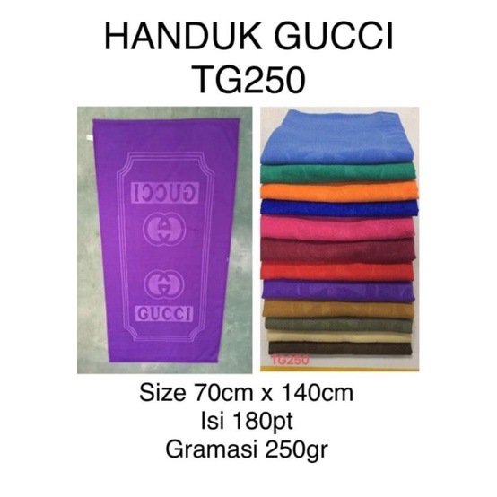 Ready handuk gucci uk 70x140
