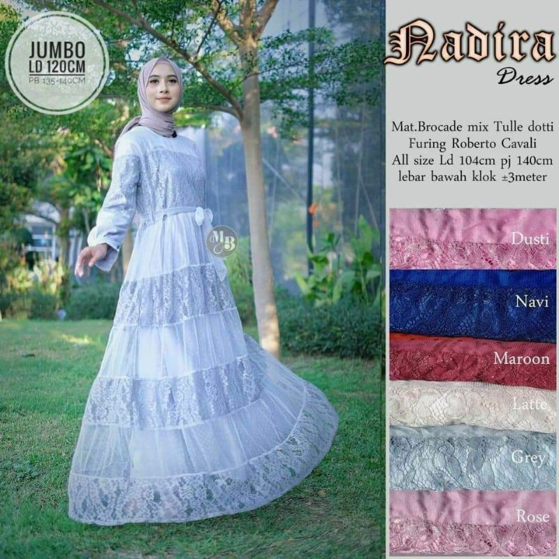 DRESS NADIRA/GAMIS NADIRA/NADHIRA/MINIAY/GAMIS MURAH