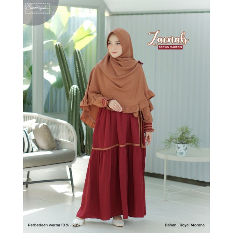 Open  Pre Order Zaenab  syar'i by @saimahijab_official