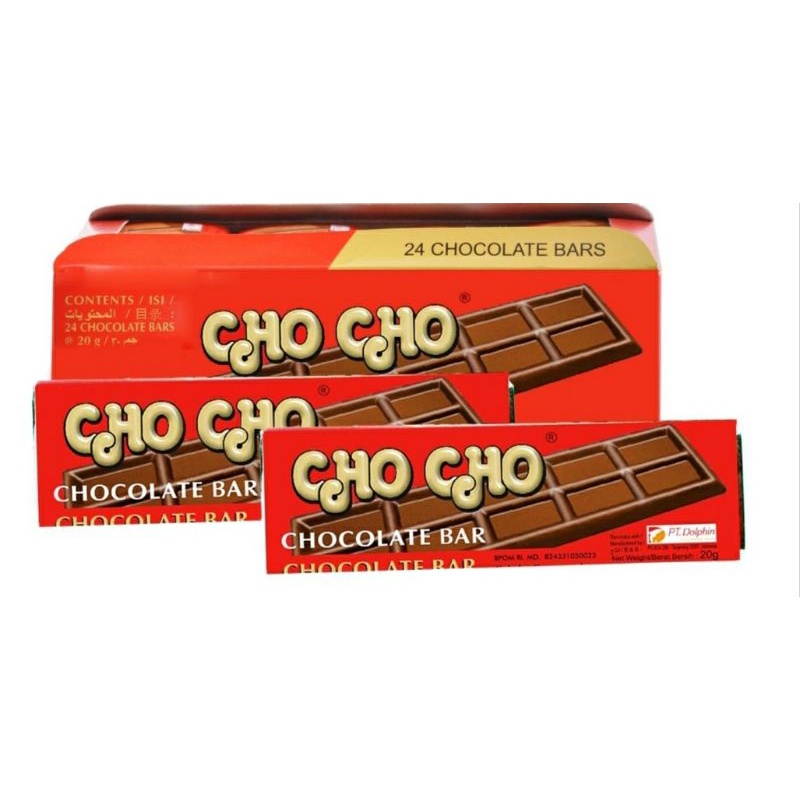 

Coklat / Cokelat Cho Cho Batang ( isi 24 pcs @14gr )