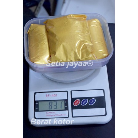 cat gold (campuran pake air) metaliqua ECERAN