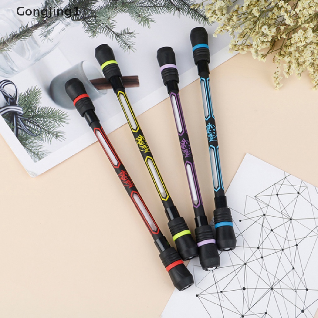 Gongjing1 Pulpen Gel Model Putar Warna Random Kreatif Untuk Hadiah / Mainan Pelajar