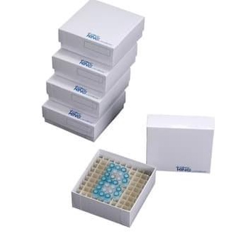 Cryobox White 3 Inch ( box sampel tabung 2 ml ) 100 well | Biologix