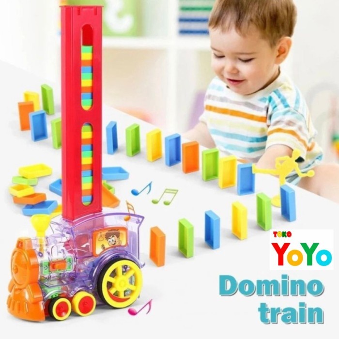 Dominoes Automatic Domino Train - Mainan domino kereta