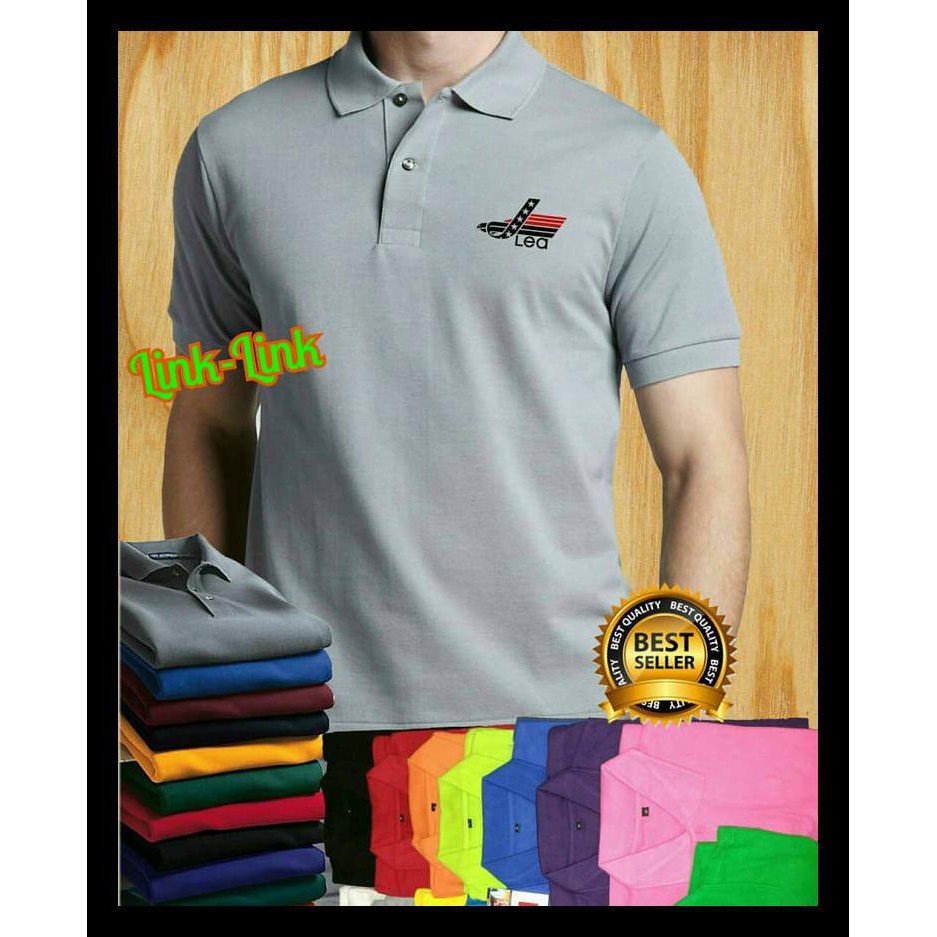 BANTING HARGA POLO SHIRT/KAOS LEA KAOS POLO COWOK MURAH