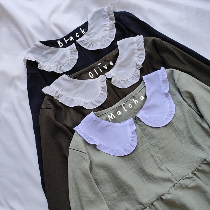 Midi Dress Naura/Gamis Midi Naura/Long Dress Naura