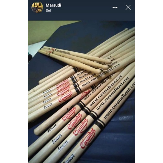 STICK DRUM CUSTOM 10 PASANG