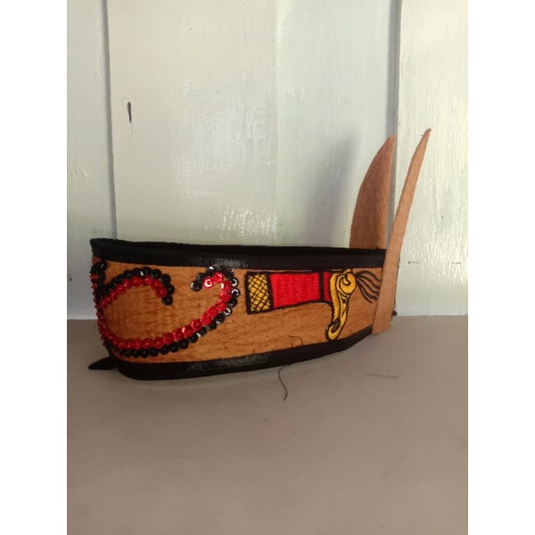 topi Dayak//lawung bordir+payet