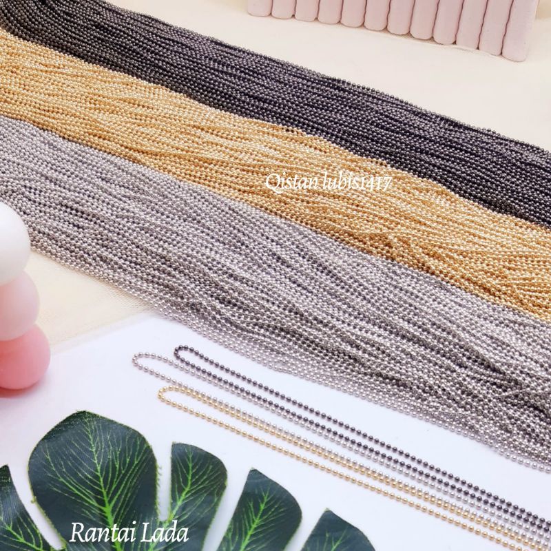 Rantai Lada|Rantai bulat kecil|Rantai 15mm