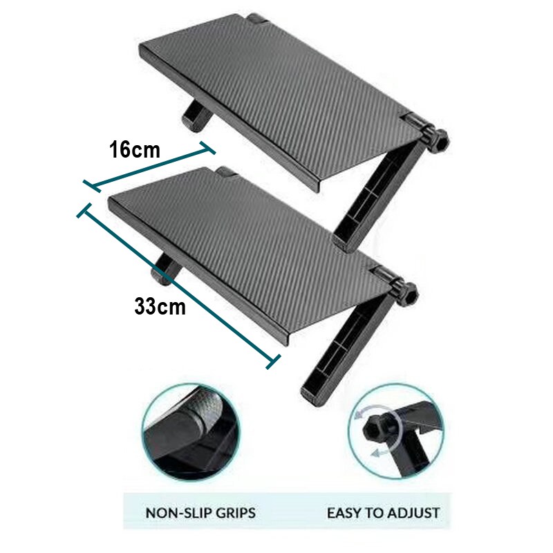 Rak Gantung TV Monitor PC Serbaguna / Screen Top Shelf Rack Adjustable