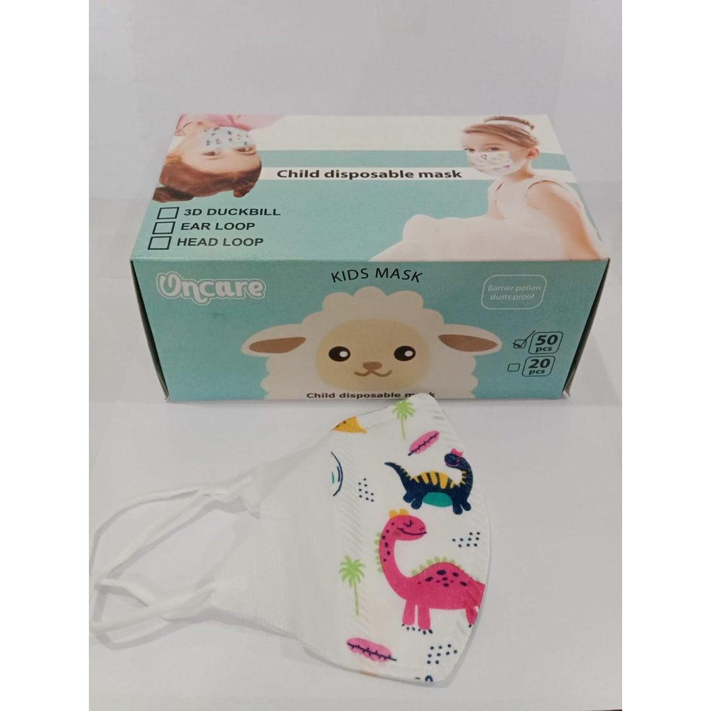 [MH] Duckbill Masker Anak Karakter Premium Isi 50Pcs