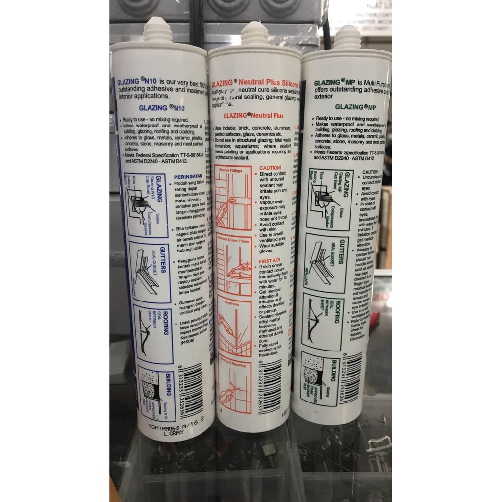 

Lem Sealant / Lem Glazing Neutral / Plus / Multi Purpose ~El~Xt1~