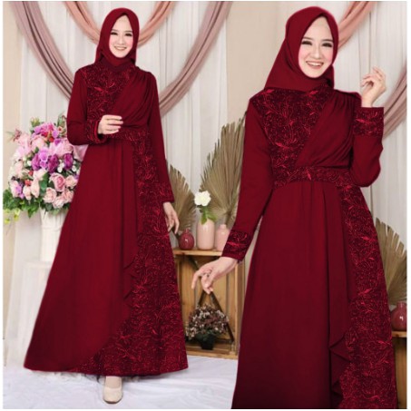 Baju Lebaran 2021 Terbaru Busana Muslim Gamis Murah Gaun Pesta Muslimah Baju Wanita Kondangan