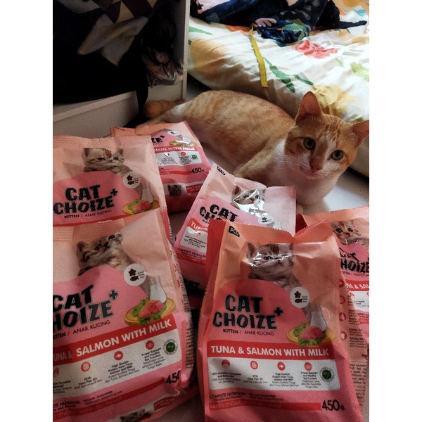 Cat choize kitten 450gr / makanan anak kucing cat choize